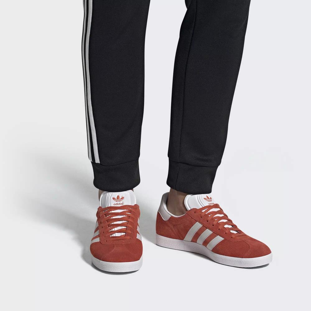 Adidas Gazelle Tenis Naranjas Para Hombre (MX-36656)